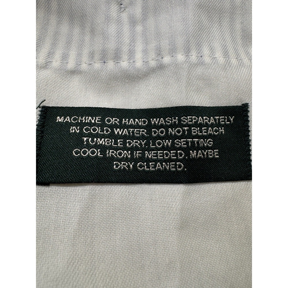 Berle Seersucker Pants Men's 34X32‎ Regular Blue Hickory Relaxed Fit Preppy - Picture 6 of 6